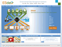 Tablet Screenshot of esdat.net